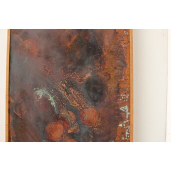 立山崇「ほし」銅板油彩　Z606 