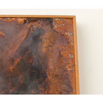 立山崇「ほし」銅板油彩　Z606 