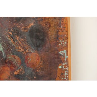 立山崇「ほし」銅板油彩　Z606 