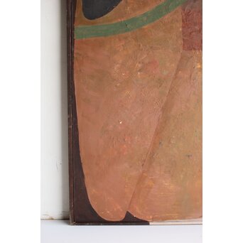 立山崇 作品 ミクストメディア銅板　Z605 