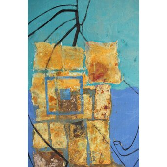 立山崇 作品 ミクストメディア 2枚1組　Z607 