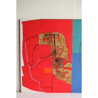 立山崇 作品 ミクストメディア 2枚1組　Z607 