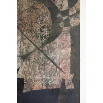 立山崇「座標」ミクストメディア　Z608 