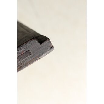 煤飴色 時代松格子戸　L1155 