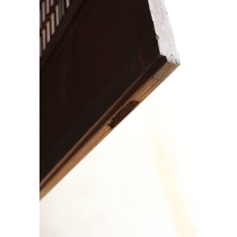 幅広 障子枠付 一貫格子戸 2枚1組　L1156 