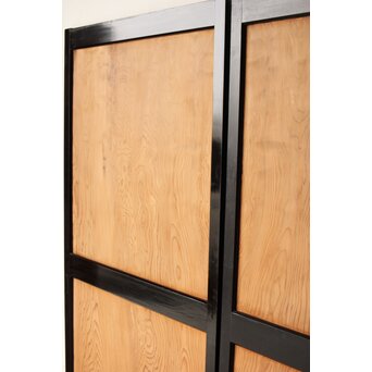 黒枠 良杢一枚板戸 2枚1組　B1091 