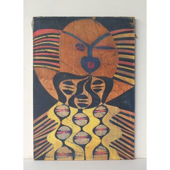 立山崇「土偶」ミクストメディア　Z609