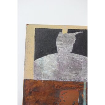 立山崇 作品 ミクストメディア銅板　Z614 