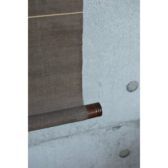 津村洞仙 白澤図 絹本掛軸　Z617 