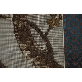 竹屋町刺繍 鳥図 掛軸　Z621 