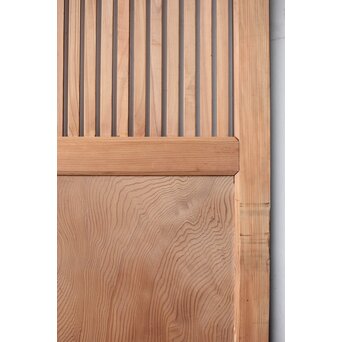 幅広 白木格子戸　L1157 