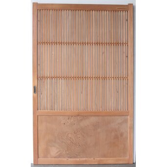 幅広 白木格子戸　L1157