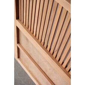 幅広 白木格子戸　L1157 