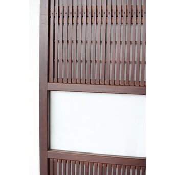 ワケあり 腰板欅 障子枠付 格子戸　L1158 