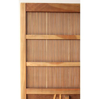 総欅 格子蔵戸　W0189 