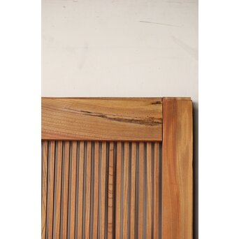 総欅 格子蔵戸　W0189 