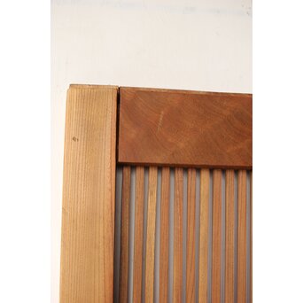 総欅 格子蔵戸　W0189 