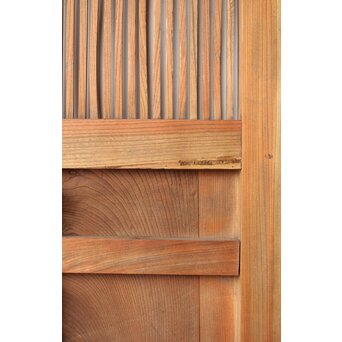 総欅 格子蔵戸　W0189 