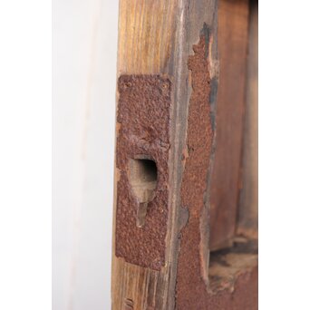 鉄板腰板 格子蔵戸　W0190 