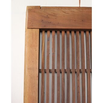 鉄板腰板 格子蔵戸　W0190 