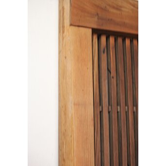 鉄板腰板 格子蔵戸　W0190 