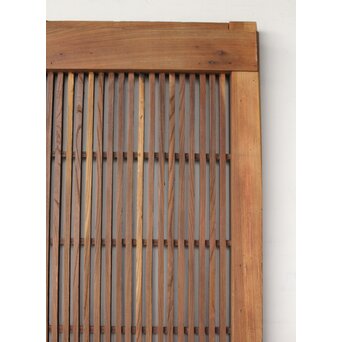 鉄板腰板 格子蔵戸　W0190 