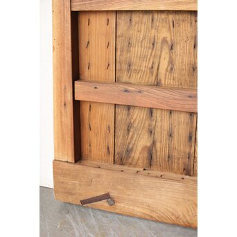 鉄板腰板 格子蔵戸　W0190 