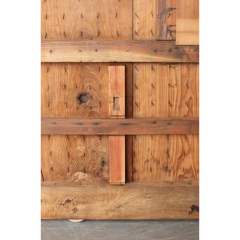 鉄板腰板 格子蔵戸　W0190 