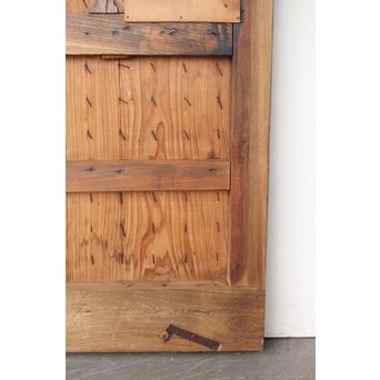 鉄板腰板 格子蔵戸　W0190 