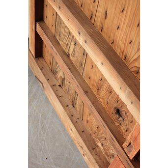 鉄板腰板 格子蔵戸　W0190 