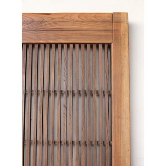 鉄板腰板 格子蔵戸　W0190 