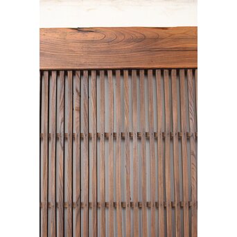 鉄板腰板 格子蔵戸　W0190 