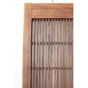 鉄板腰板 格子蔵戸　W0190 