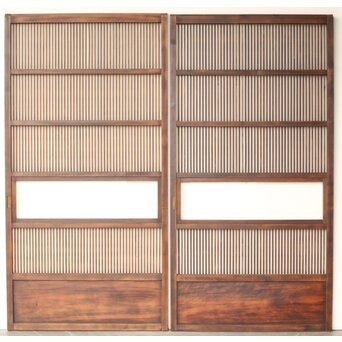 クリアガラス格子戸 2枚1組　L1160 