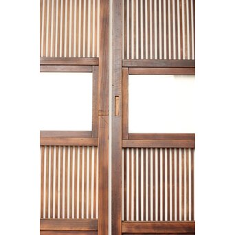 クリアガラス格子戸 2枚1組　L1160 