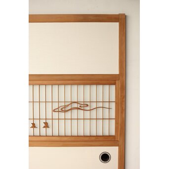 三保の松原 組子襖戸 4枚1組　F277 