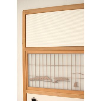 三保の松原 組子襖戸 4枚1組　F277 