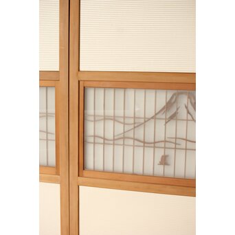 三保の松原 組子襖戸 4枚1組　F277 