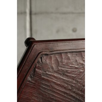 出雲焼 楽山窯 九代長岡空味 十代長岡空處 合作 六角飴釉鉢　P530 