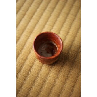 北大路魯山人 志野グイ呑 五　P533 