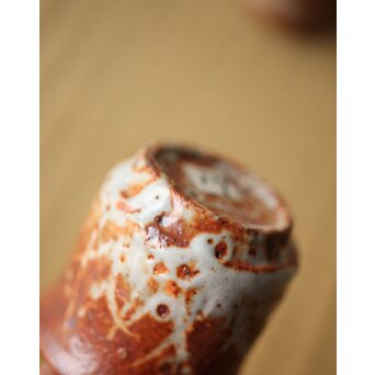 北大路魯山人 志野グイ呑 五　P533 