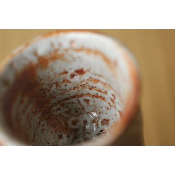 北大路魯山人 志野グイ呑 五　P533 