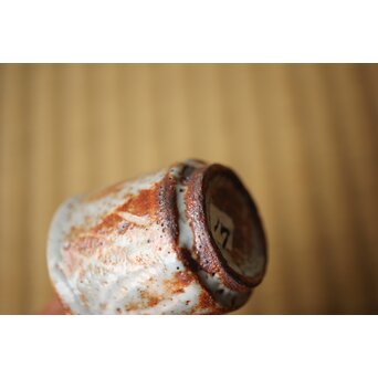 北大路魯山人 志野グイ呑 五　P533 