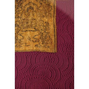 室町時代 高野裂 五大力吼菩薩像 木版　Z622 