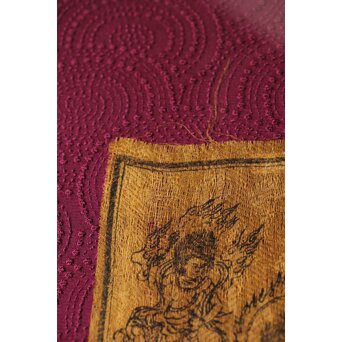 室町時代 高野裂 五大力吼菩薩像 木版　Z622 