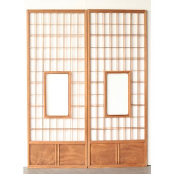 細身障子戸 2枚1組　F278 ここから背面　障子を貼る面