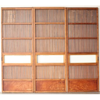 細身格子戸 3枚1組　L1161Y ウラ