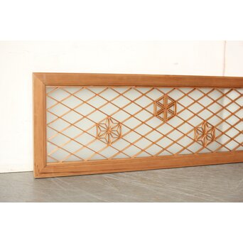 両面ガラス 散らし組子欄間　R0465 