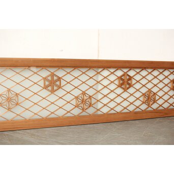 両面ガラス 散らし組子欄間　R0465 