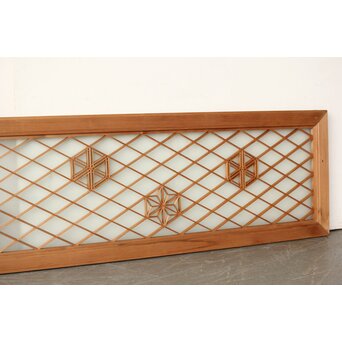 両面ガラス 散らし組子欄間　R0465 